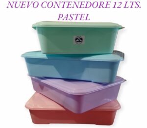 CONTENEDOR 12LTS. PASTEL - Imagen 1